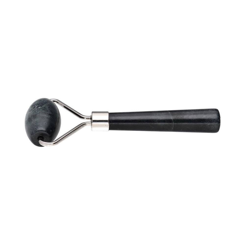 Mini Gesichtsroller aus Black Jade
