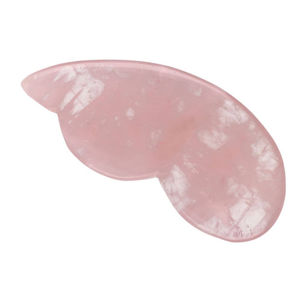 Gua Sha Stein Rosenquarz