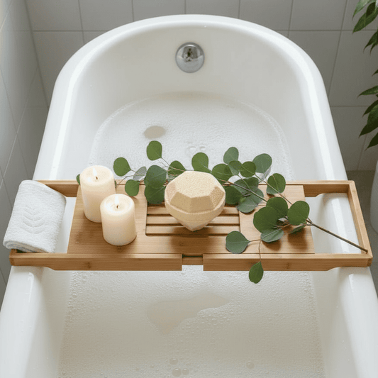 Gold Goddess Badebombe mit Edelsteinen