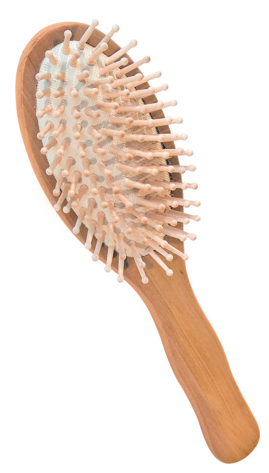 Haarbürste Buchenholz