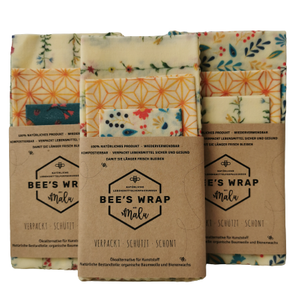 Bienenwachstücher - 3er Pack