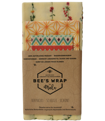 Bienenwachstücher - 3er Pack