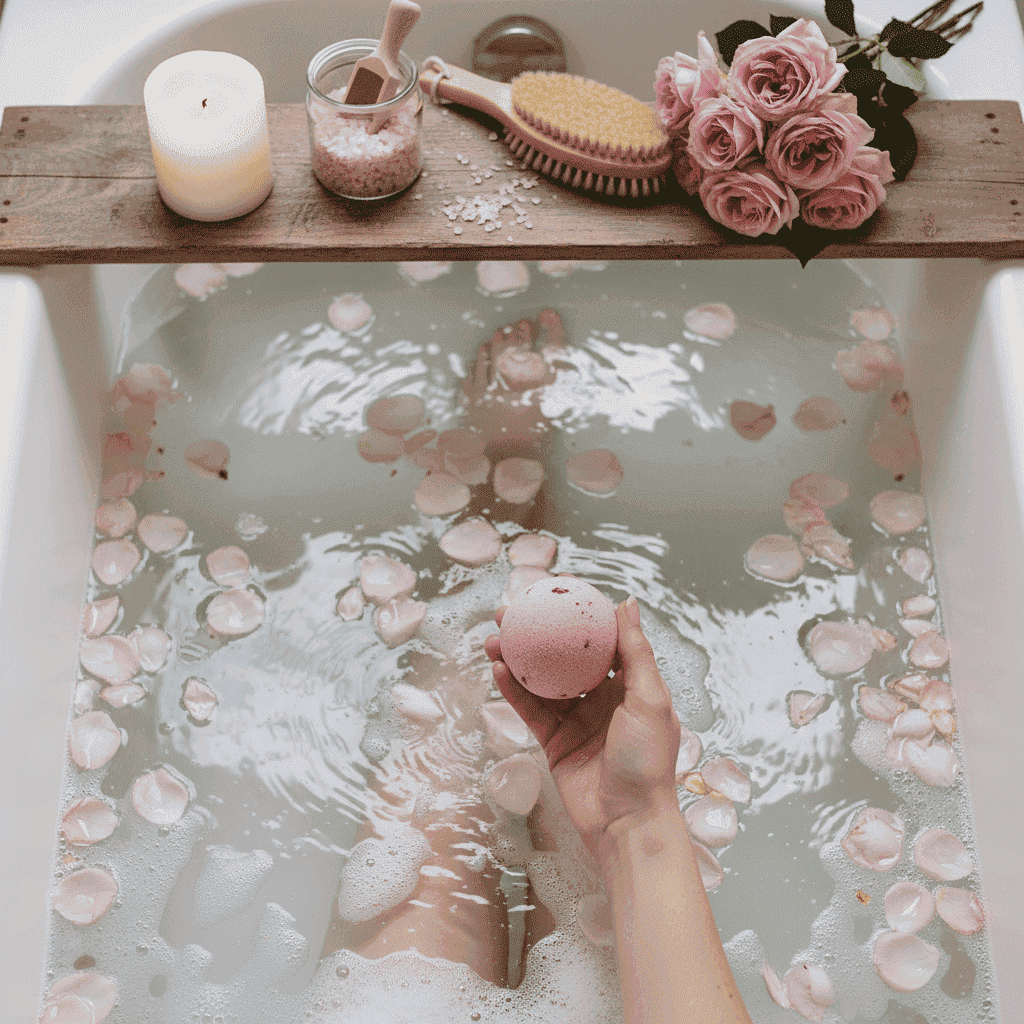 Himbeer Kuss - Jumbo Badebombe