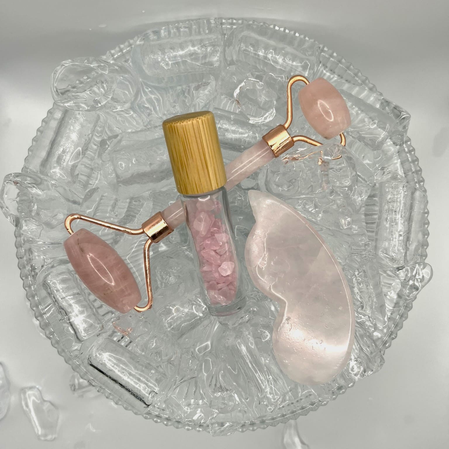 Naturstein Set für Wellness und Schönheitspflege