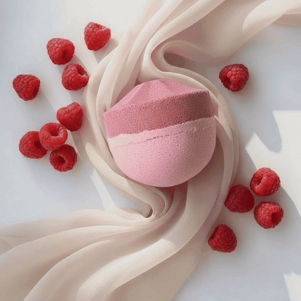 Himbeer Kuss - Jumbo Badebombe