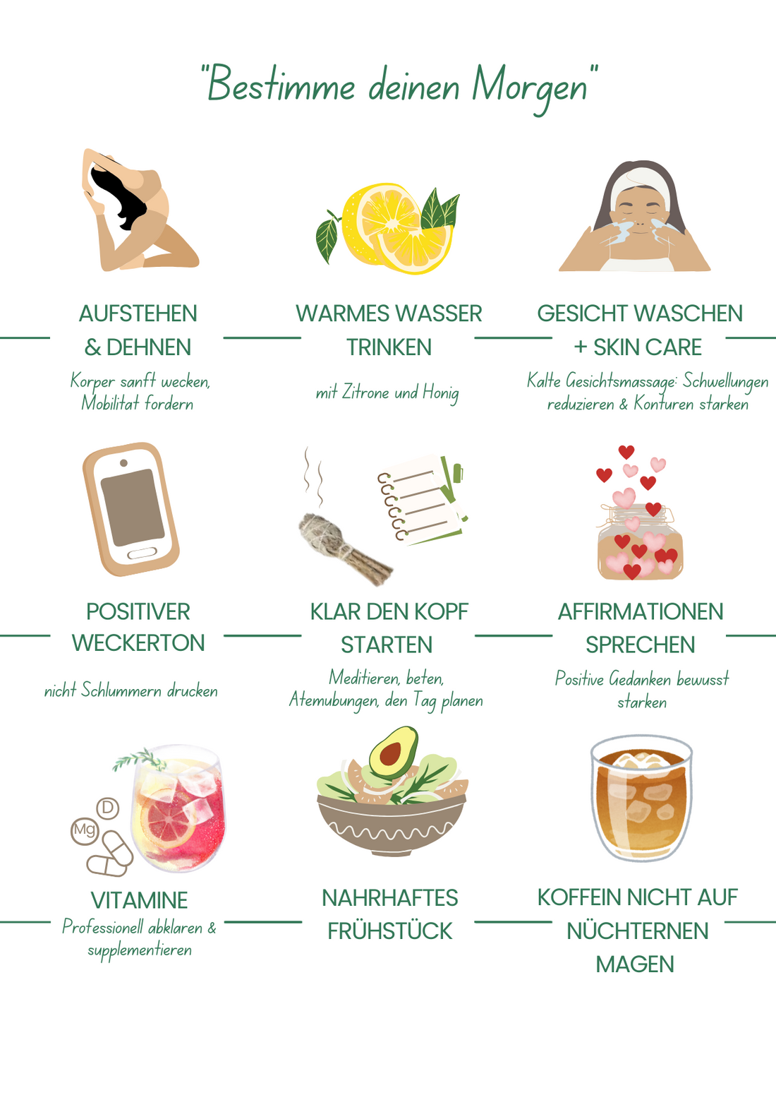 Tipps für deine perfekte Morgenroutine
