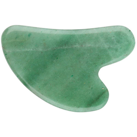 Gua Sha Stein grüner Quarz