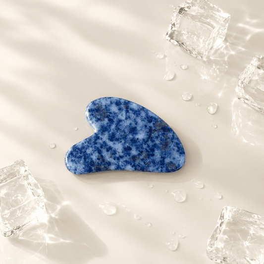 Gua Sha Stein Sodalite