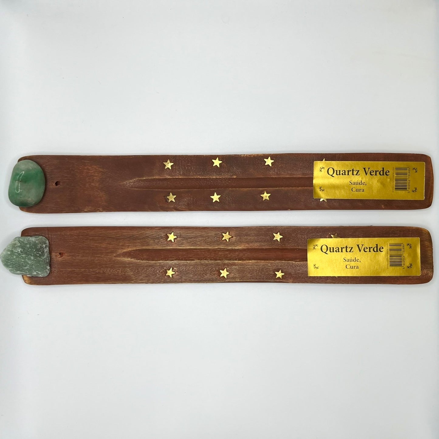 Räucherstäbchenhalter Holz & Edelstein Roh