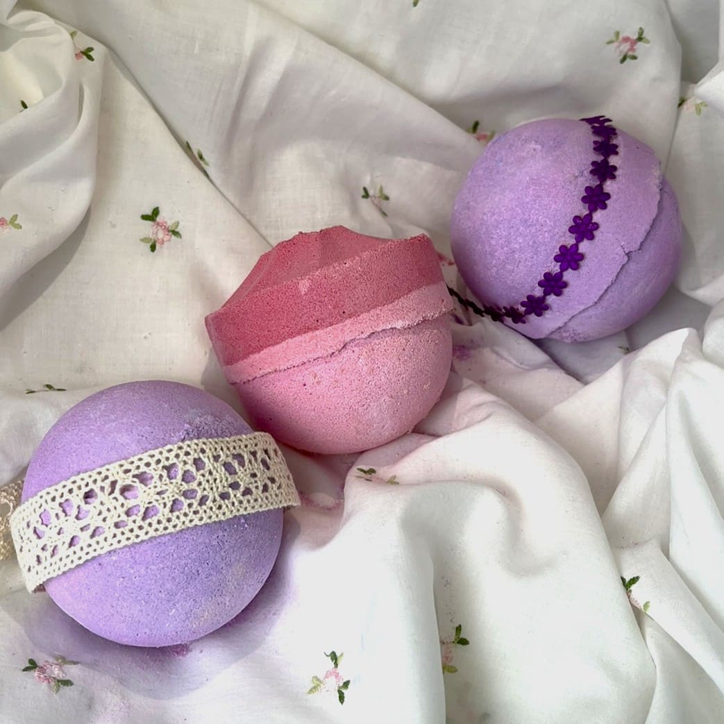 Himbeer Kuss - Jumbo Badebombe