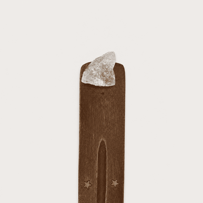 Räucherstäbchenhalter Holz & Edelstein Roh