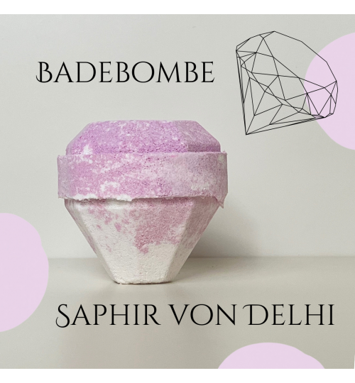 Saphir von Delhi Badebombe Cocoeco