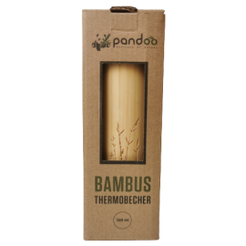 nachhaltige thermoflasche aus bambus pandoo 