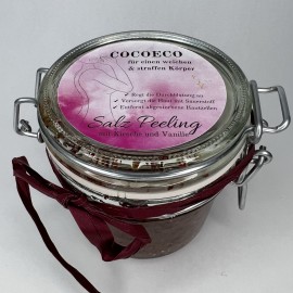 Körperpeeling – Kirsche und Vanille – Cocoeco  Naturkosmetik 1